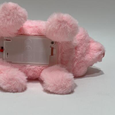 Diseño personalizado Animal relleno lindo lindo conejo saltando juguete de peluche electrónico
