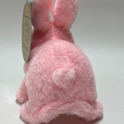 Diseño personalizado Animal relleno lindo lindo conejo saltando juguete de peluche electrónico