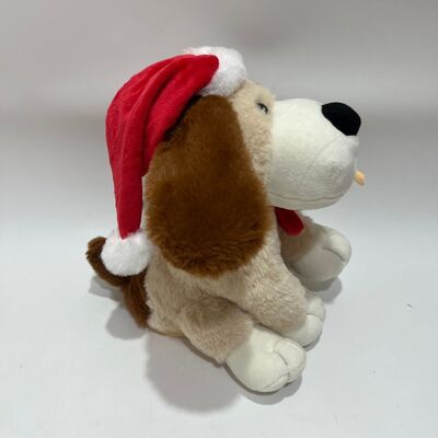 Lindo juguete de peluche de perro bailando con divertidas funciones musicales