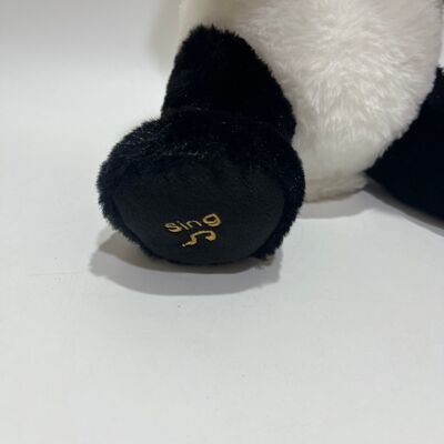 Interactivo Peek-a-Boo Juguete de Plush Panda con función de repetición y música