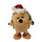 perro Toy Walking BSCI del erizo del peluche del reno de la Navidad de los 5.91in el 15cm