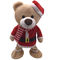 los 33cm juguetes Teddy Bears Bulk With Choke de la felpa de la Navidad de 13 pulgadas