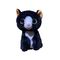baterías de los 7.09in los 0.18M Black Kitty Halloween Stuffed Animal 3A