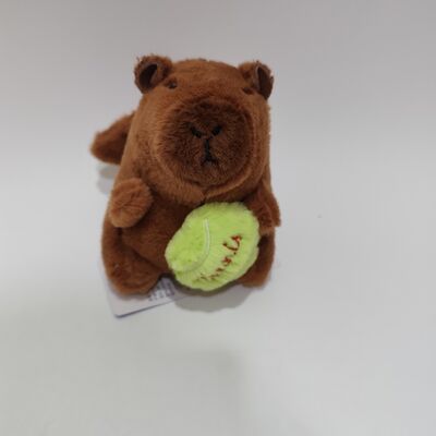 Peluche de capibara con cuerda y alas que se agitan