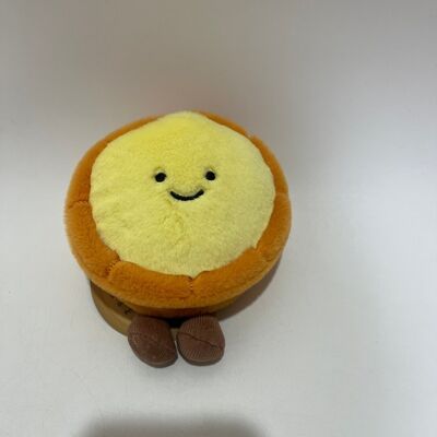 Kawaii Torta de huevo Plush juguete suave relleno comida linda Plushie