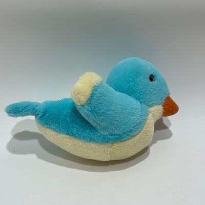 Colorido juguete de peluche con forma de pájaro para niños y coleccionistas